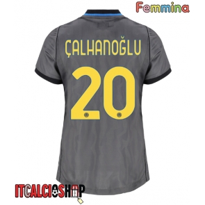 Inter Milan Hakan Calhanoglu #20 Terza Maglia Femmina 2026-27 Manica Corta
